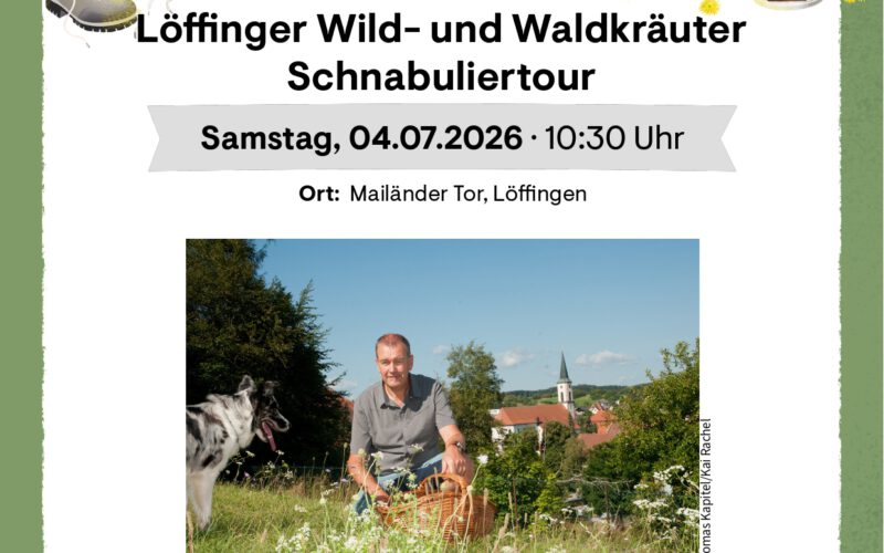 🌿 Löffinger Wild- und Waldkräuter Schnabuliertour 🌿